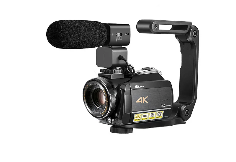 Winait Wifi 4K Digital Video Camera, Home Use 3.0' Touch Display Digital 4K Camcorder