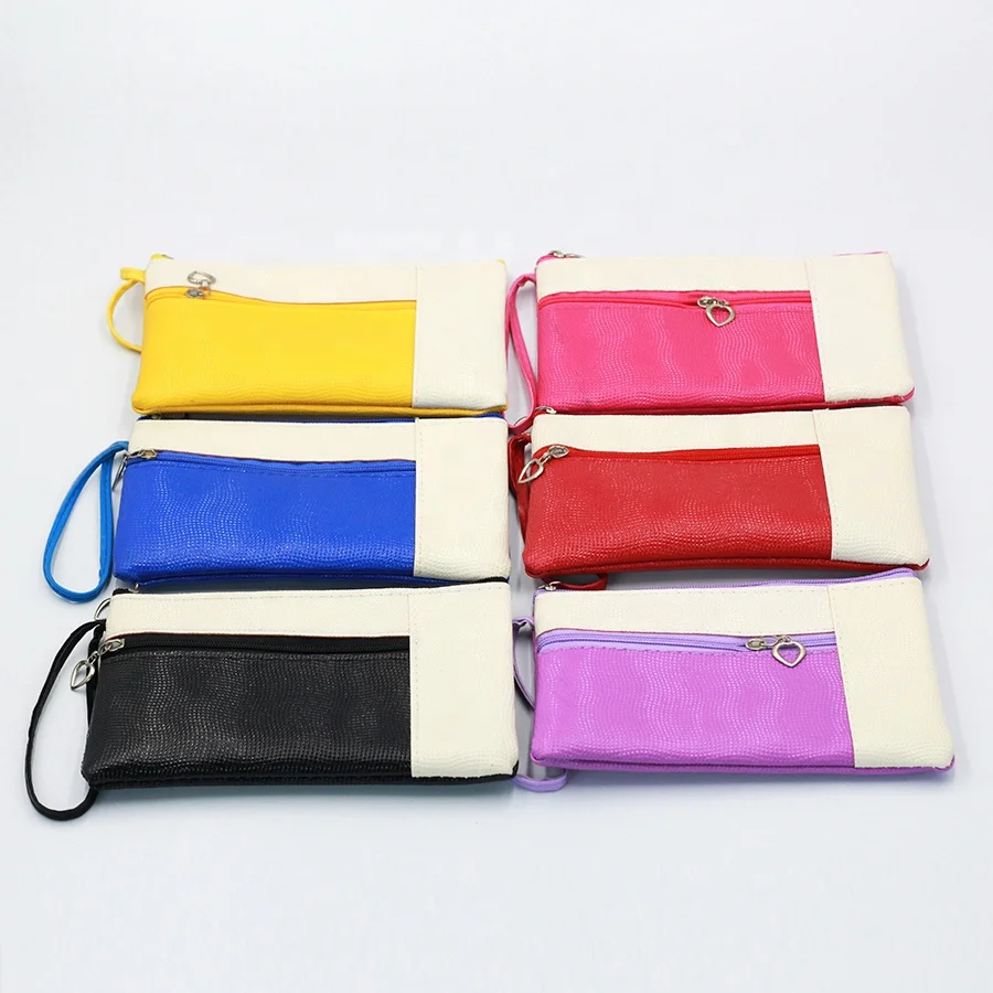 Cheap Factory Price PU Leather Coin Purse Cute Ladies Card Holder Wholesale Customized Pattern