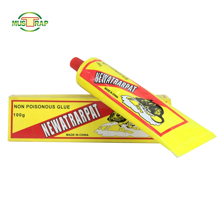 Mustrap high quality trap rat mouse glue tube with yellow glue