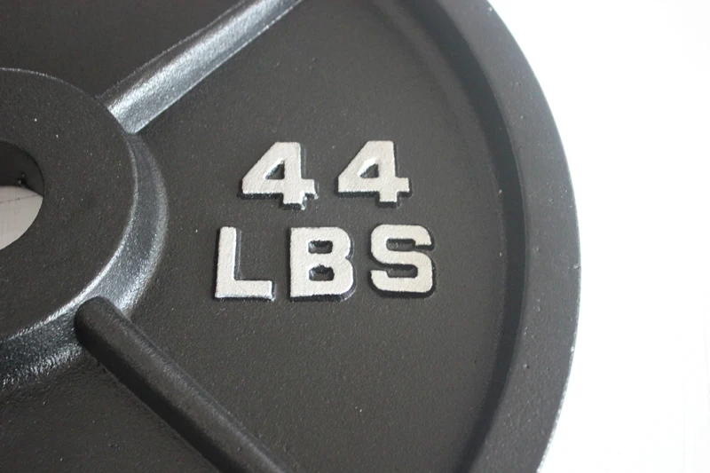 
Fitness Weightlifting Painting Grey Hammertone Cast Iron Weight Plate 