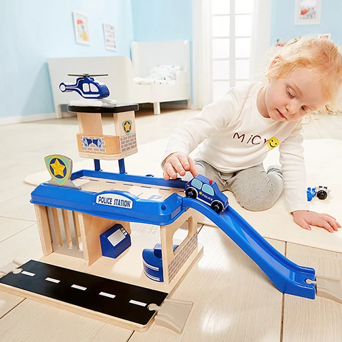 Topbright kids role play police station play set toys 120336