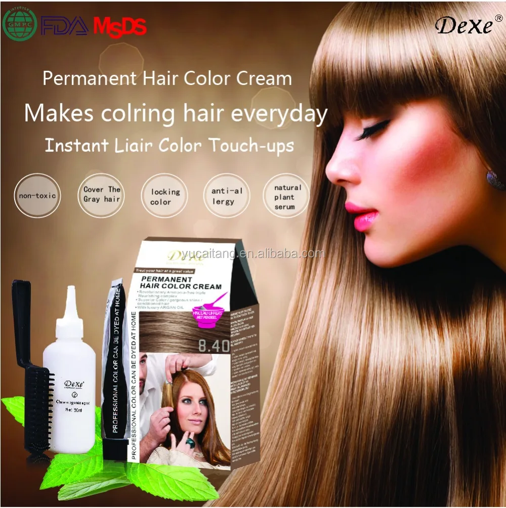 Black cherry hair dye hot color cream 30ml 60ml 80ml hair color wholesale