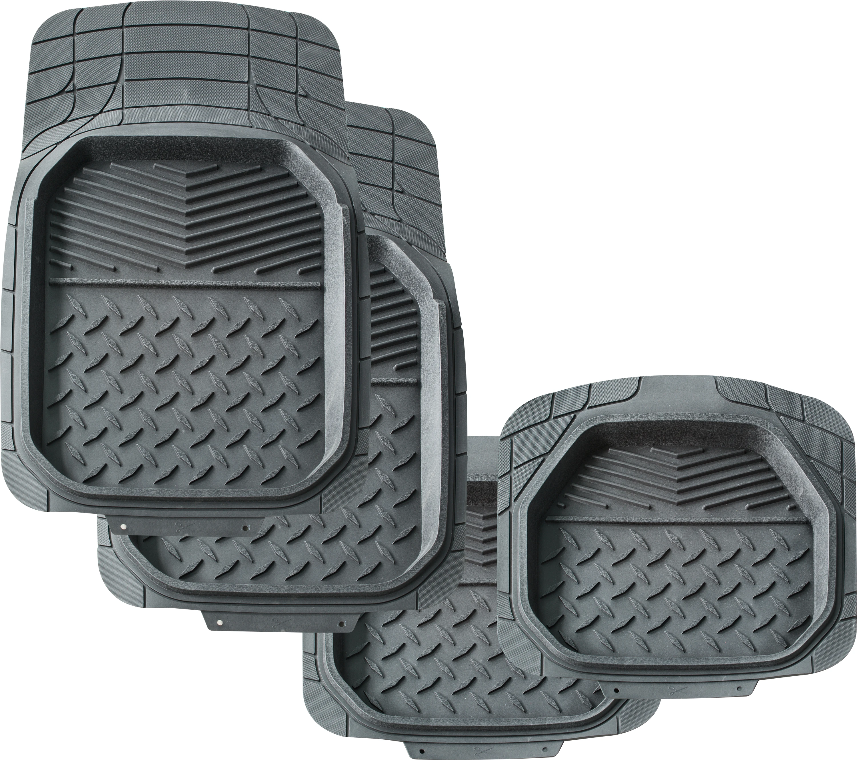
Heavy duty deep tray car mats 