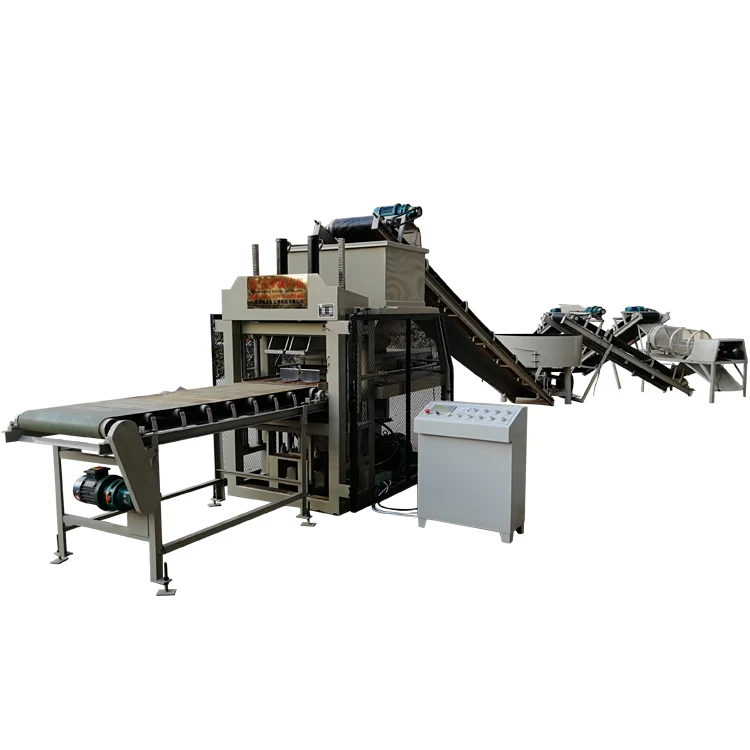 HBY4-10 automatic compressed ecological brick decorative clay brick making machine