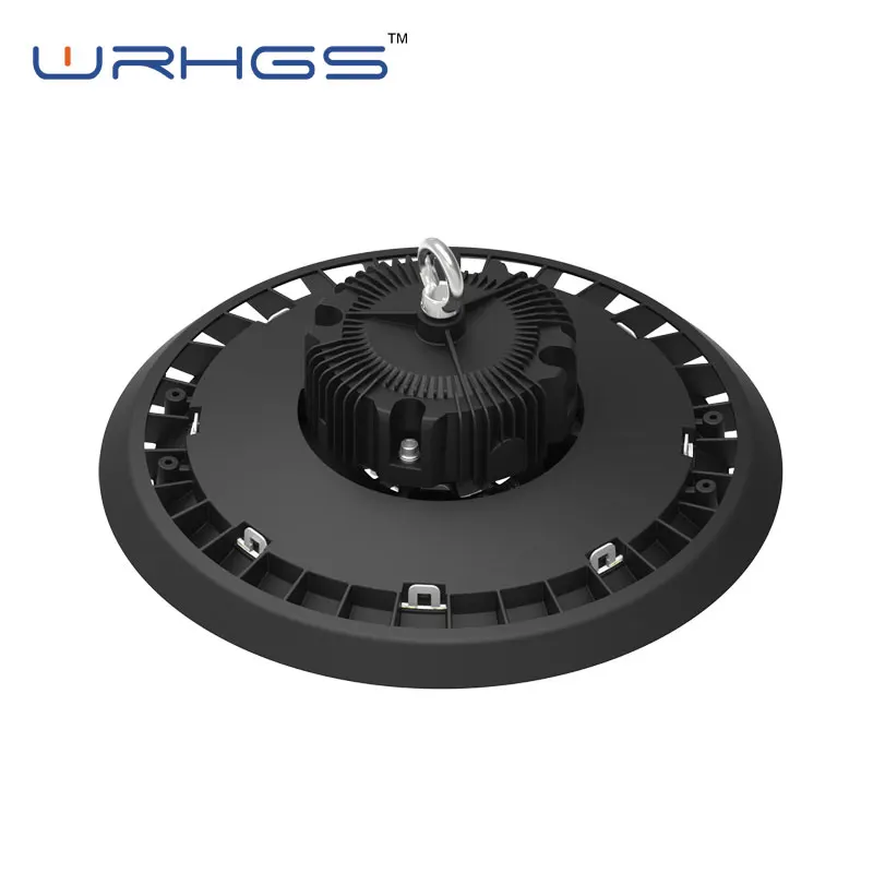 
160lm/w 120v 347v DLC dimmable dali zigbee control 100w 150w 200w light ufo led high bay 