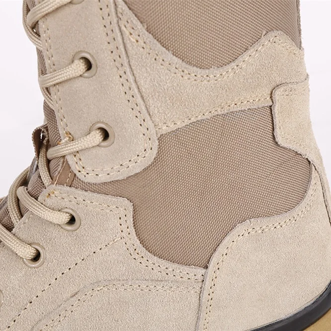 
Rubber Outsole Material and Black Or Desert Color Delta Army Combat Military Boots For Men 