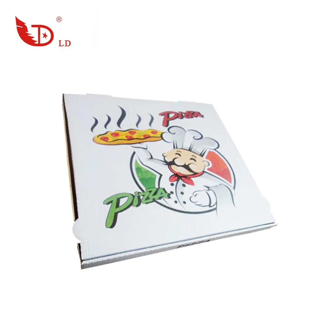 
Octagon cheap different colors pizza box corrugated paper box of pizza for delivery 