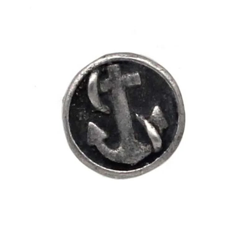 Заводская изготовленная на заказ бусина из нержавеющей стали с маленьким отверстием для браслета