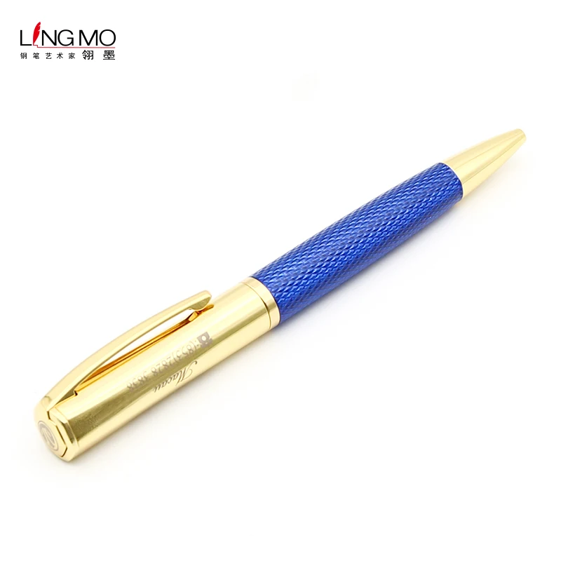 Lingmo OEM High Quality Gift Ball Pen With Logo Metal Ballpoint Pen