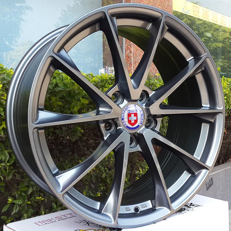 
2018 New design car Aluminum Alloy Wheel rim European & American Type red alloy wheel 