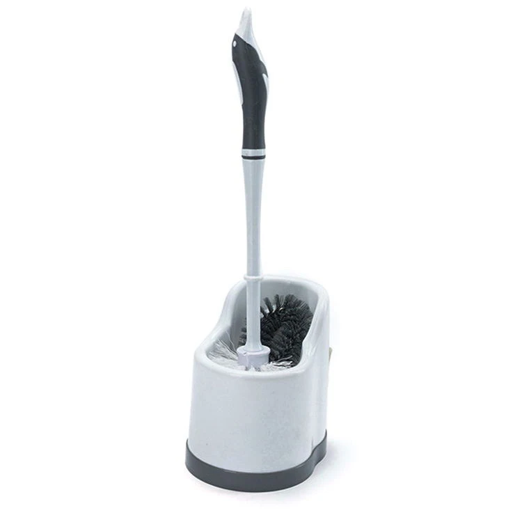 
A014 AOYI 2021 Eco-Friendly cheap bathroom toilet bowl brush and holder, customized plastic cleaning toilet brush set 