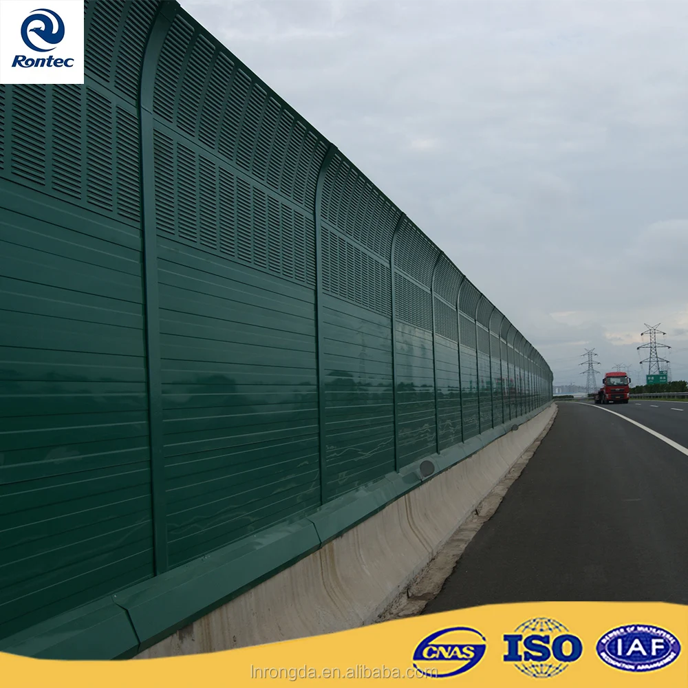 
Factory wholesale highway noise reduction sound barrier system 