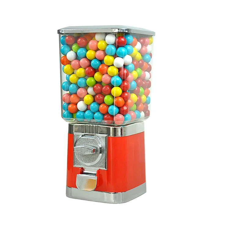 Квадратный торговый автомат для конфет с ящиком монет коробка CVM05B монетоприемником