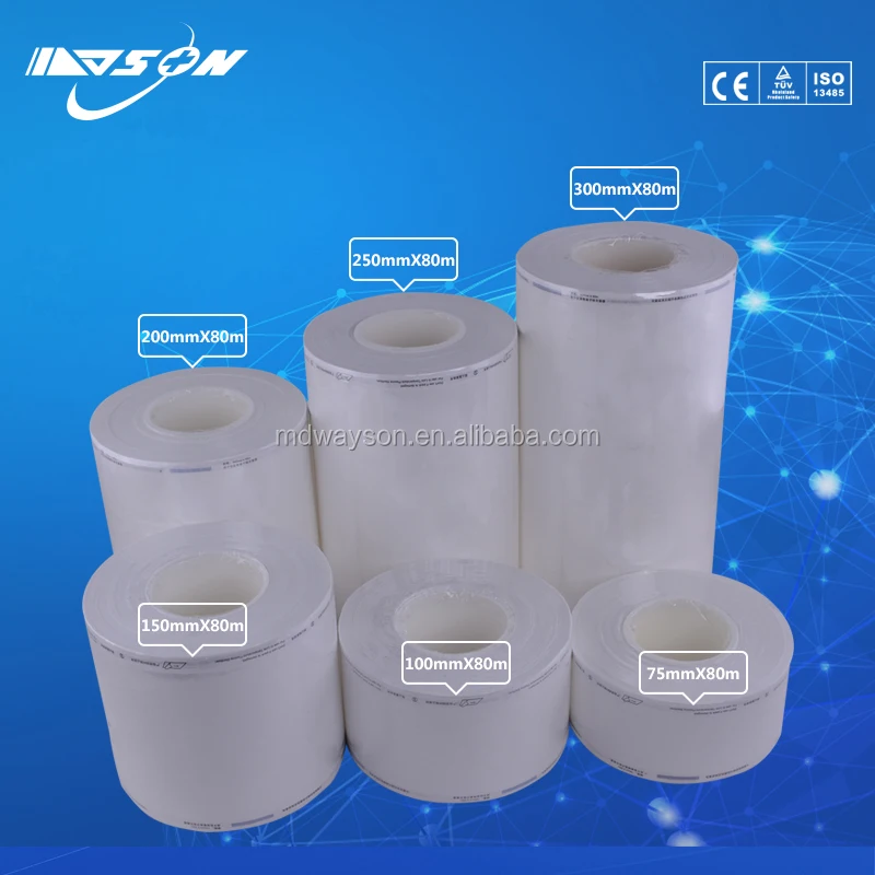 
Tyvek EO Gas Sterilization Pouch Roll With Factory Price 