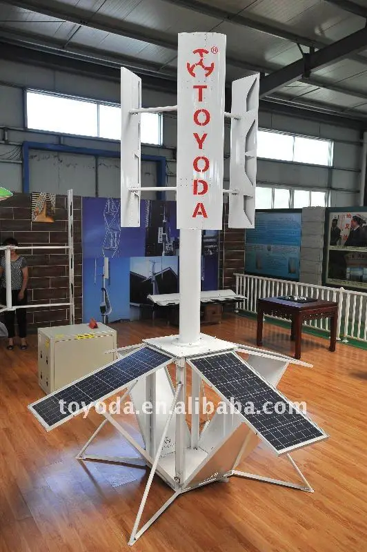 vertical axis windturbine/vanes for wind generator