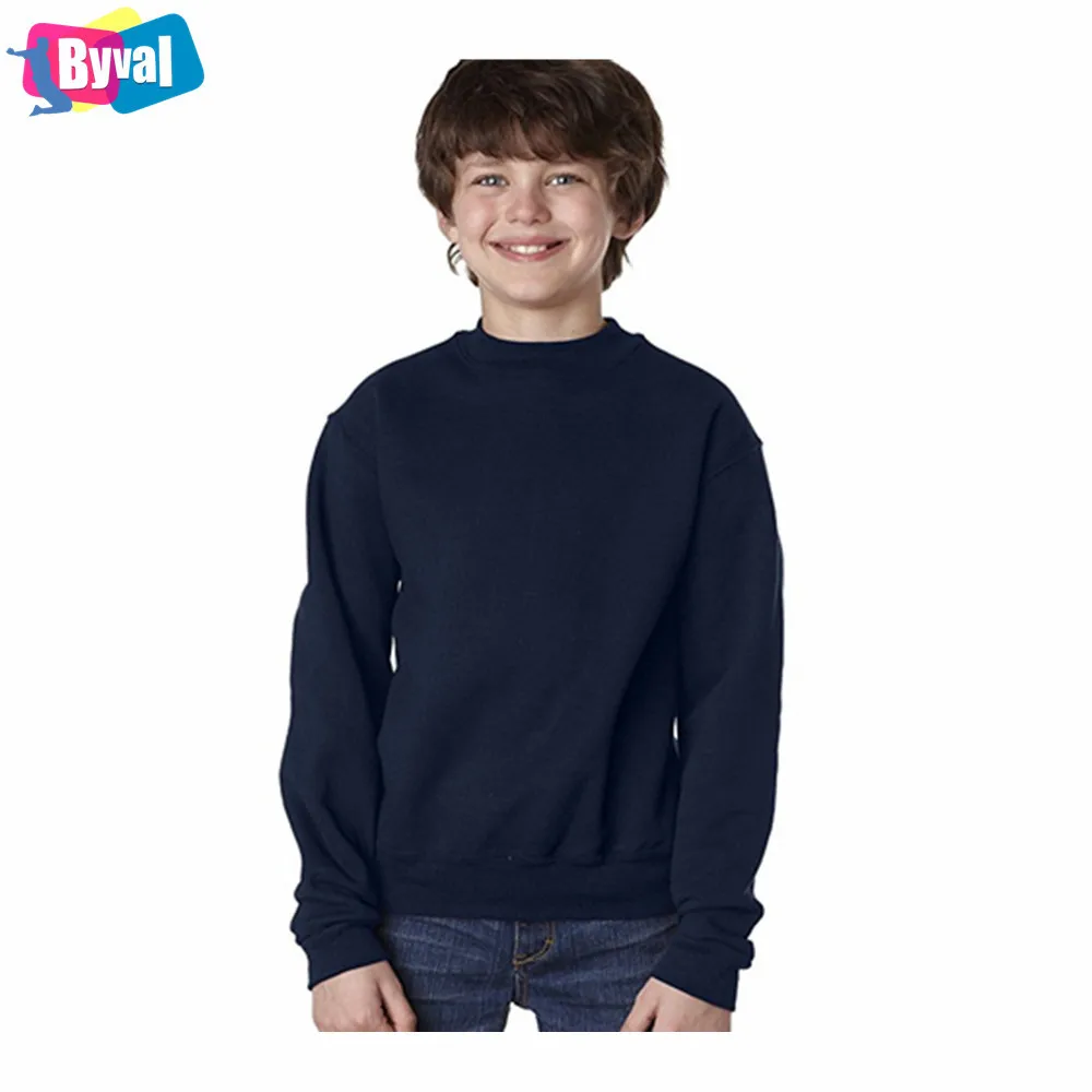 
Kids Cotton Sweatshirt Blank Fleece Sweaters Custom US Children Toddler Size No Pilling Best Kid Jumper Wholesale 
