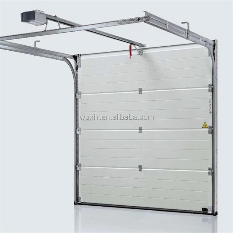 Современный дизайн дешевая сэндвич-панель гаражные двери с вставками для окон