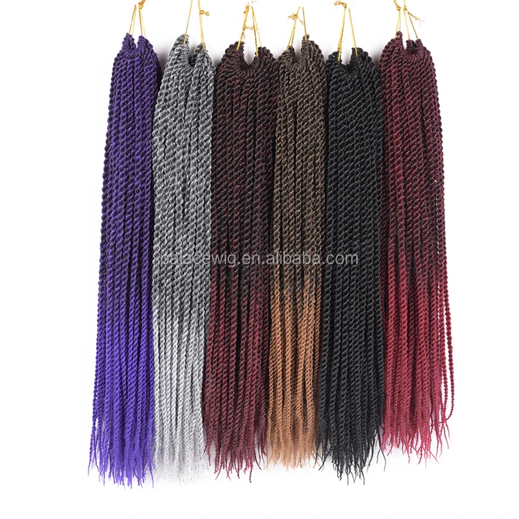 Высококачественные косички для вязания крючком, волосы для наращивания, Сенегальские косички для вязания крючком, синтетические косички
