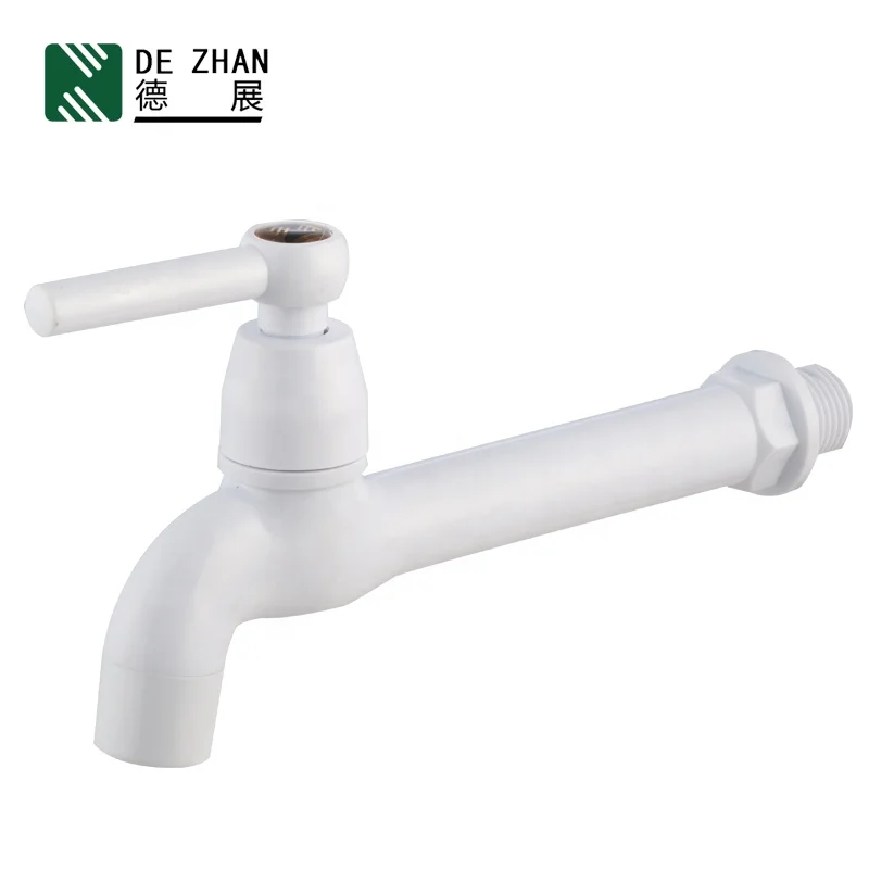 Plastic Water Tap Long Body Bathroom Faucet For Washing Machine/Basin/Garden/Kitchen