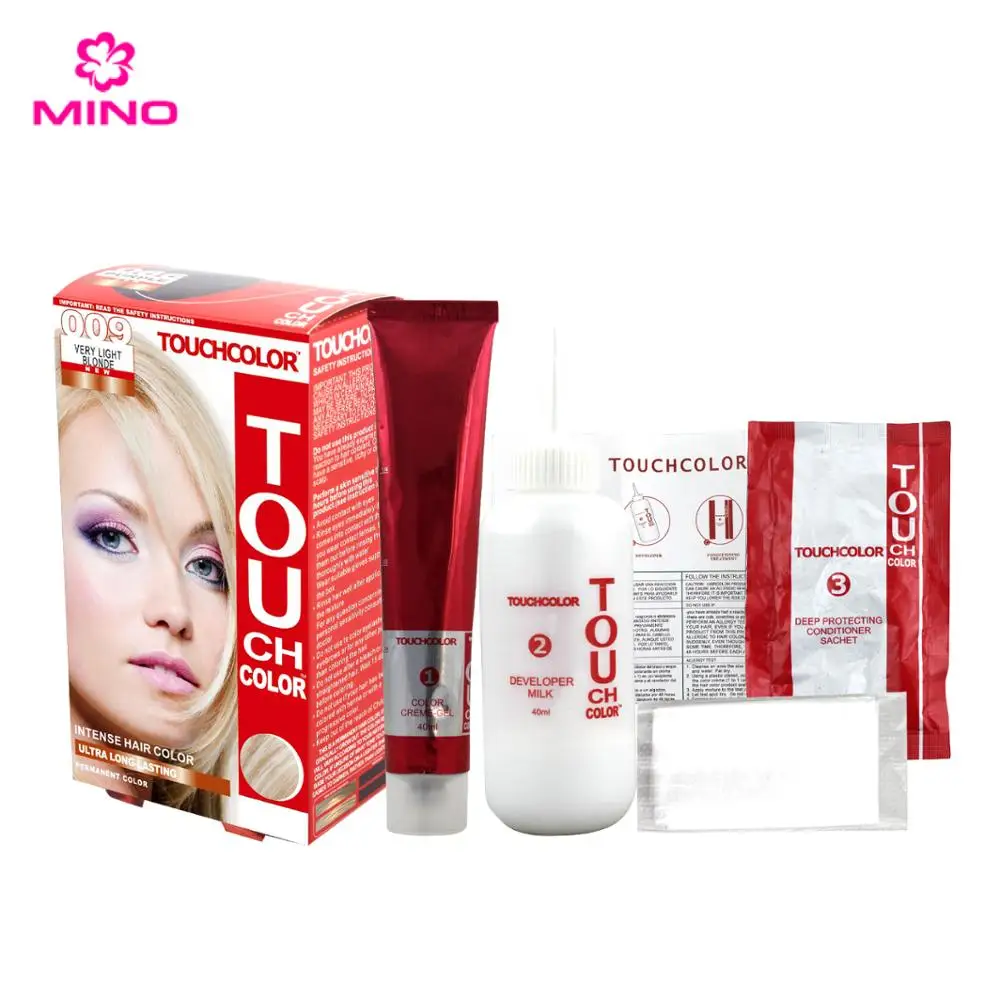 Best Selling High Quality Manufacturer Easy Dye New Private Label Salon Hair Color Dye From Mino China Long Lasting Colour