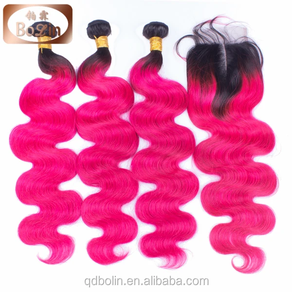 
Grade 8A Wholesale Peruvian Human Hair Purple Ombre Weave Two Tone Braiding Hair 