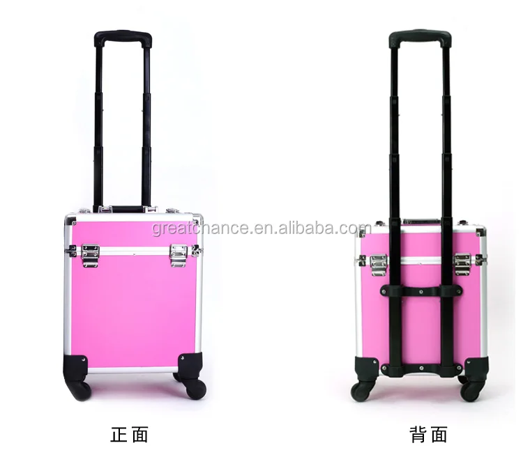 Beauty Trolley Vanity Case Make up Cosmetic Box Bag Hairdressing Nail Salon(XY-916)