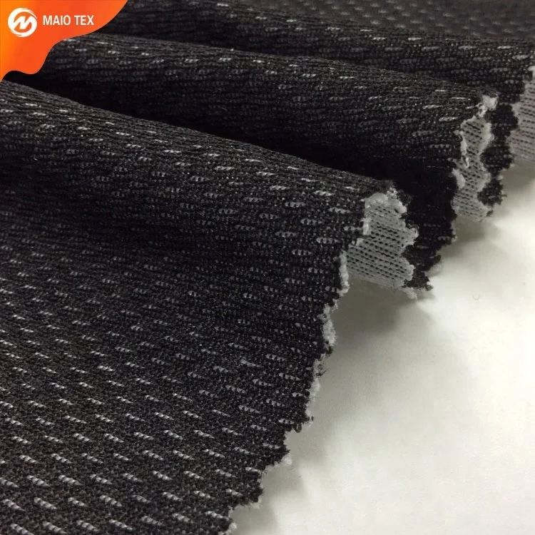 
coolmax quick dry weft knitted 100%polyester bird eye mesh fabric for sportswear moisture wicking 