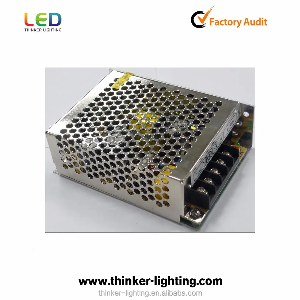 100w mental case cover strip led switching model power supply adapter