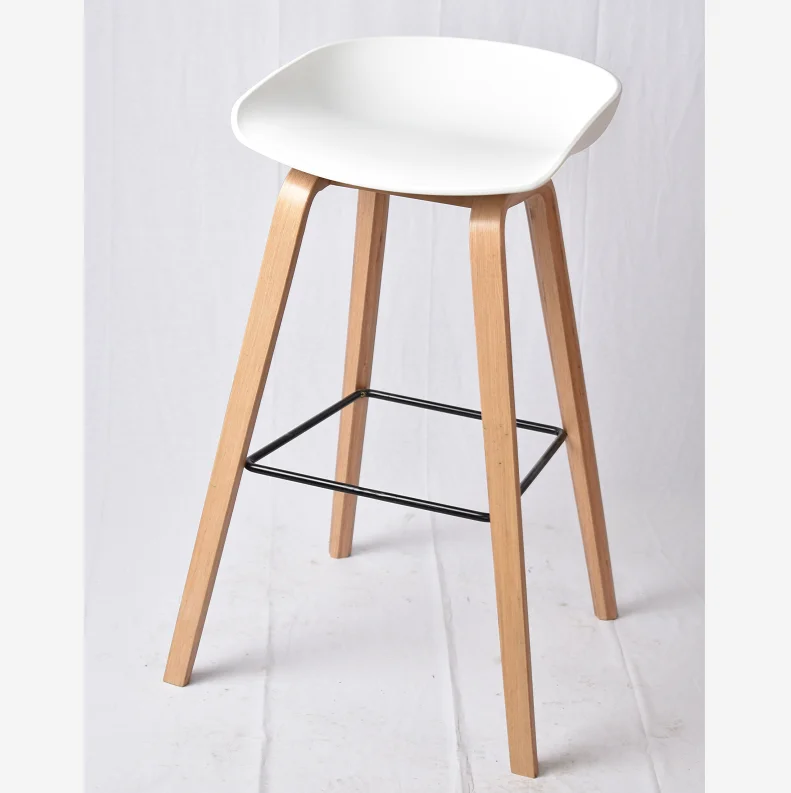 Beautiful plastic PP stool adjustable height popular fashionable bar chair modern stools bar chairs