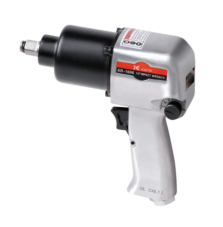 KR-1506K High Quality 1 2 Heavy Duty Air Impact Wrench Industry Pneumatic Tools For Tire Repairing