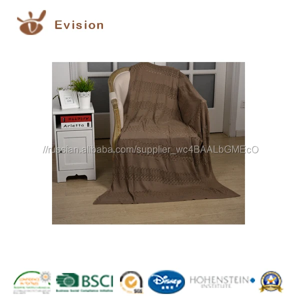 2016 Новый 100% полиэстер крючком одеяло