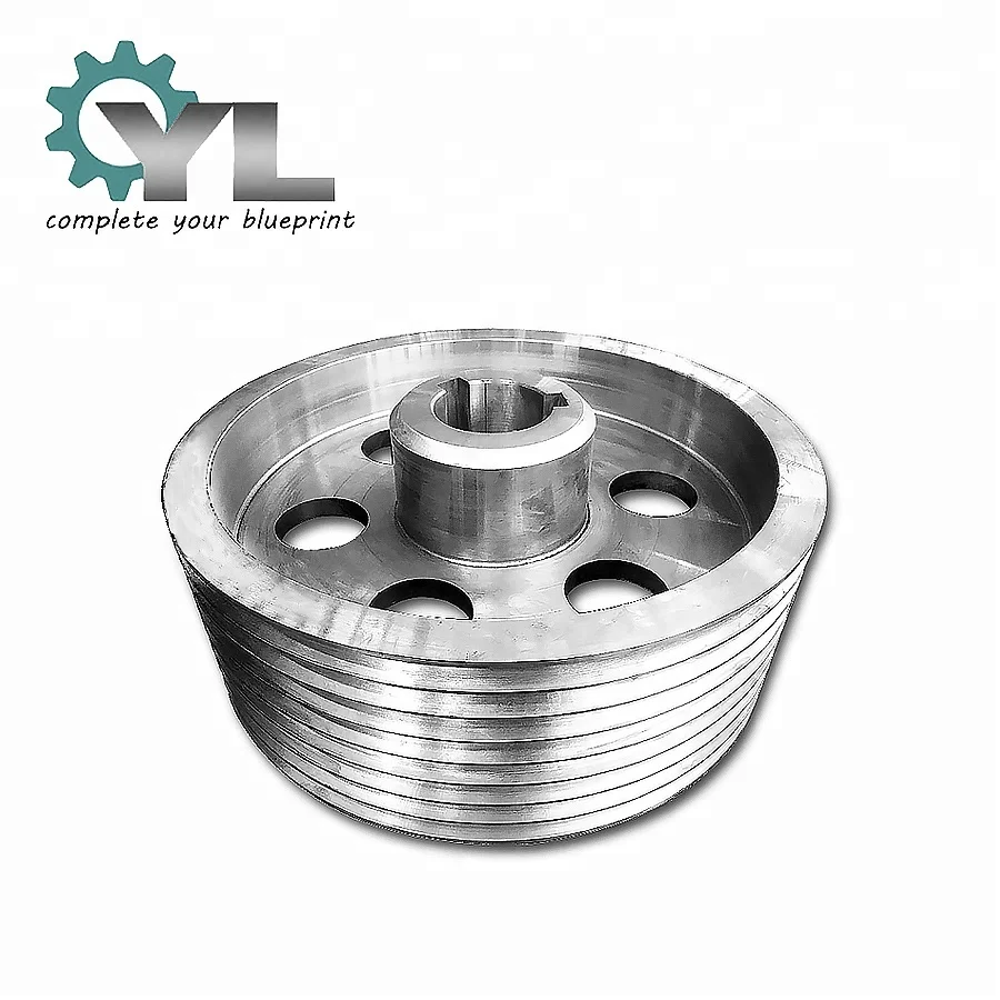 Cast Steel Block Drum Pulley Sheave