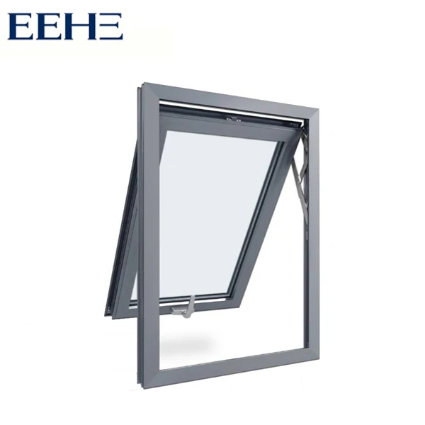 
sound proof aluminum window with fix glass and handle 