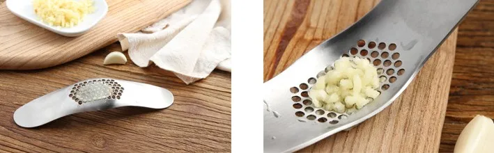 Stainless Steel Vegetable Dicer  Kitchen Tools Garlic Rocker Crusher Garlic Press