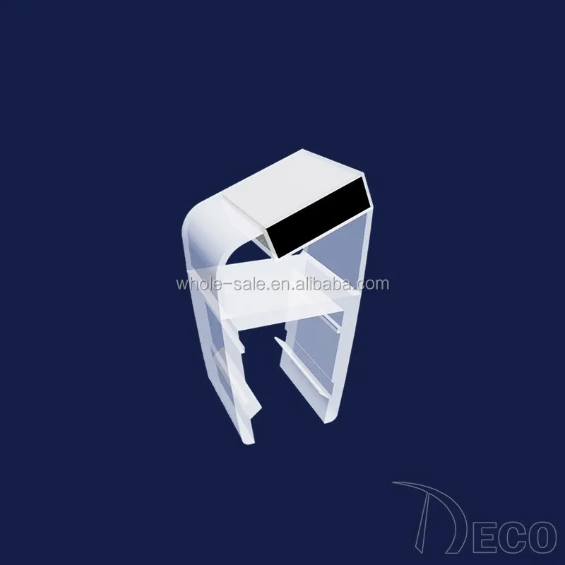 
ПВХ и магнитное душевое уплотнение для стекла 6-12 мм HS12028 