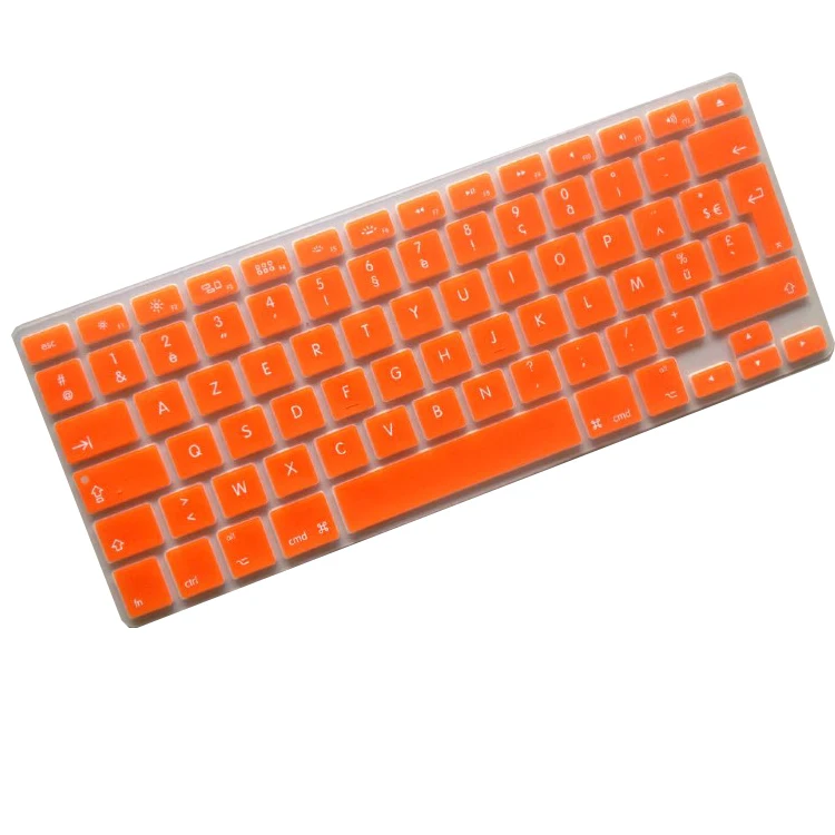  Силиконовый чехол с французской клавиатурой защитный для Macbook Air Retina Pro 11 12 13