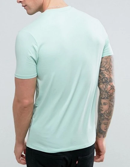 China T Shirt Importers No Name Basic T Shirt In Light Green