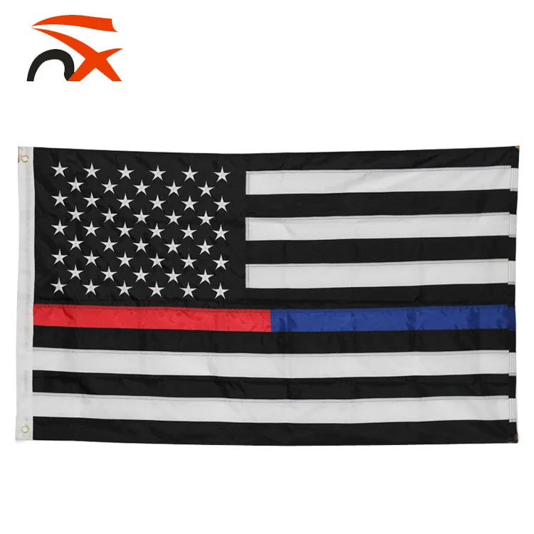 Custom Flag 3*5ft Embroidery California Flag  with 210d Nylon Oxford Fabric