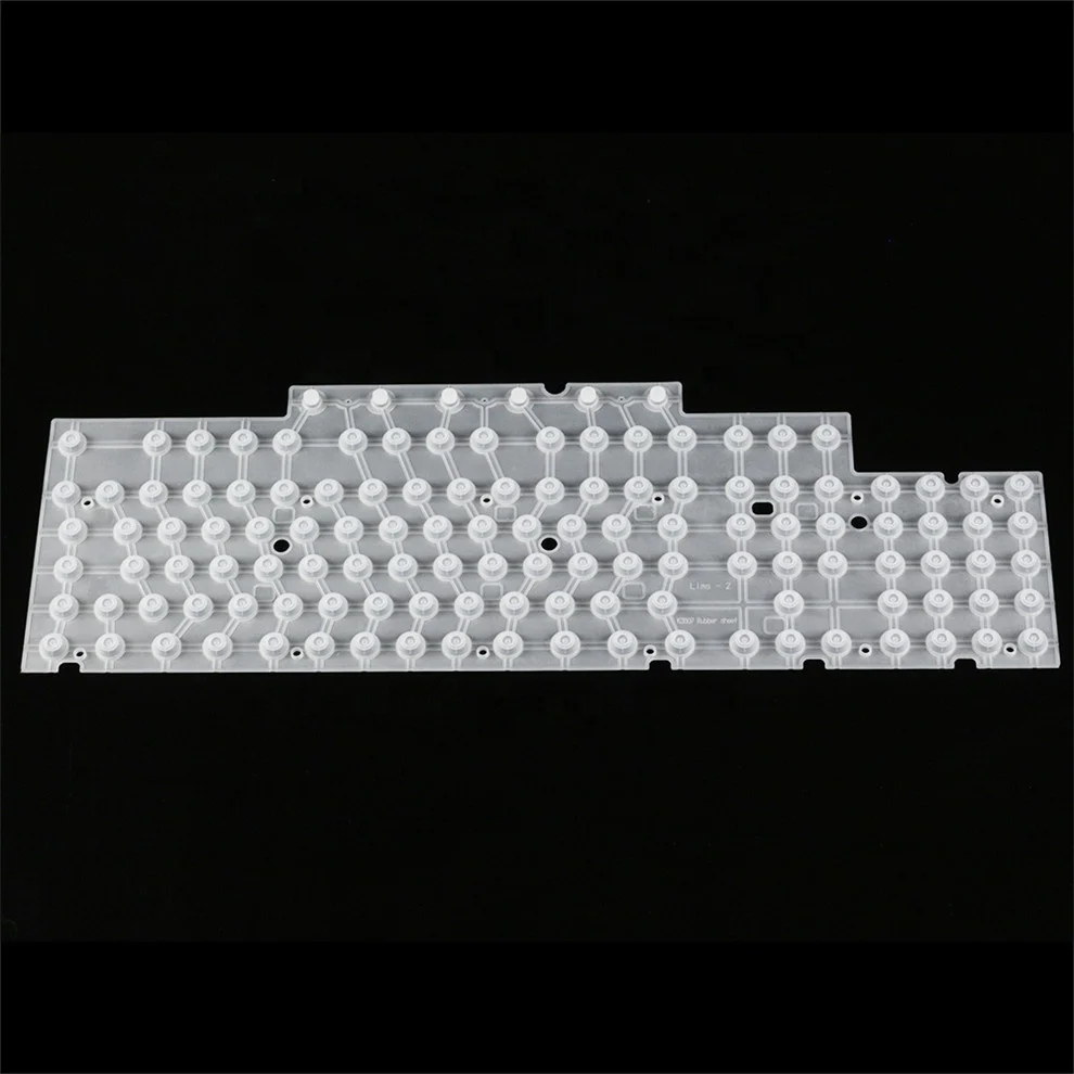 Custom Keyboard Membrane Skin Conductive Silicone Rubber Molding Carbon Pills Keypads
