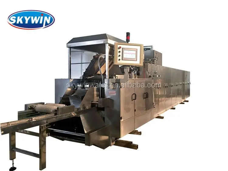 Stainless Steel Baking Oven Type Wafer Biscuit Manufacturing Machine Biscuit