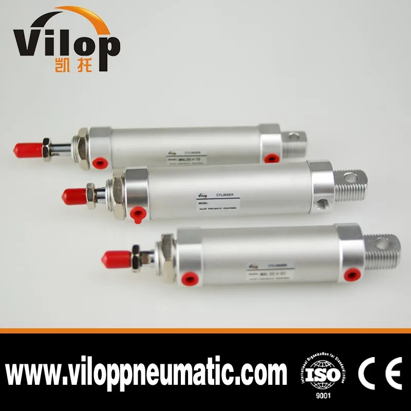 Smc Pneumatic Air Cylinder Three Shaft Air Motor Cylinder