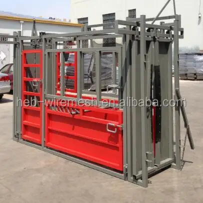 Australia Standard Heavy Duty Galvanized Cattle Crush