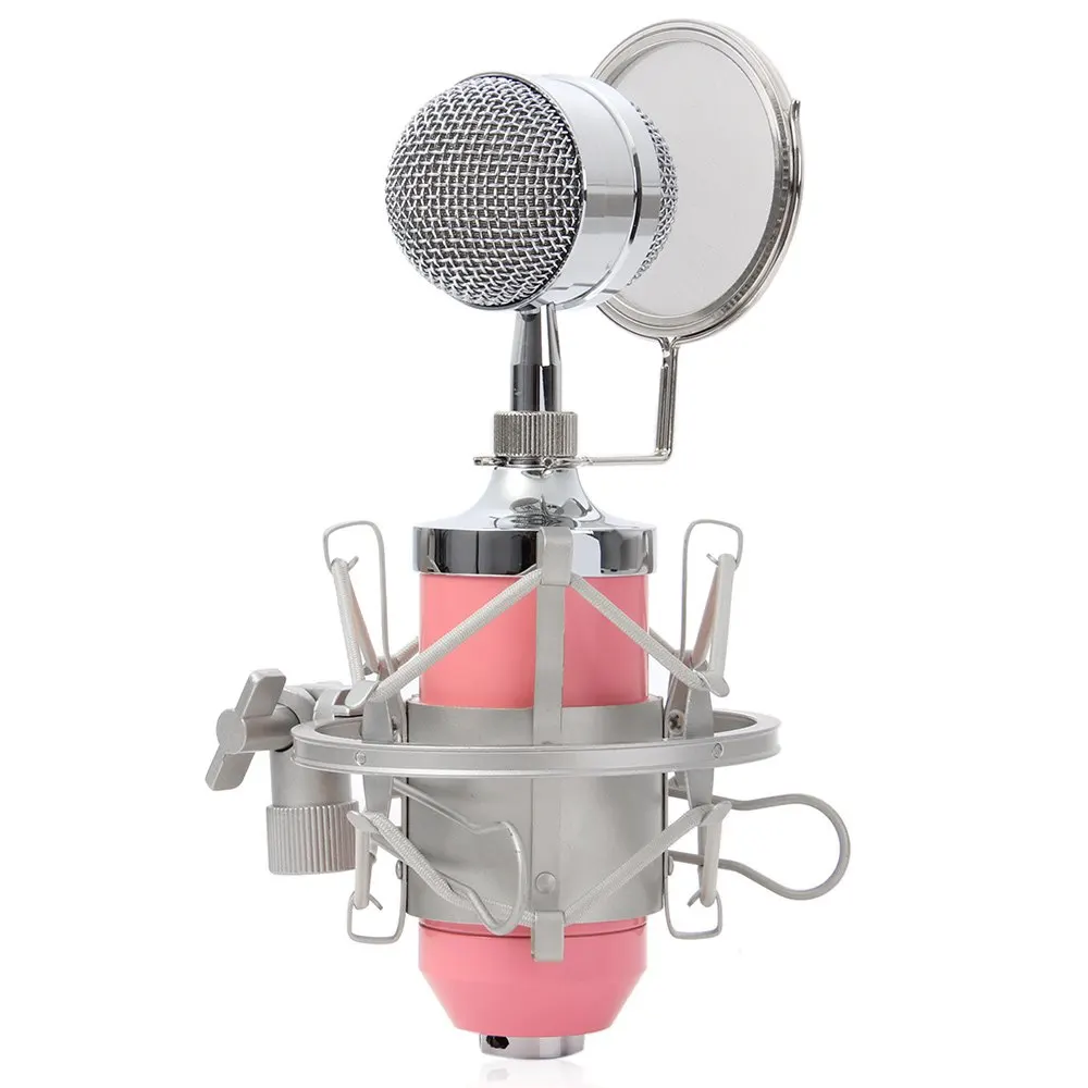  Профессиональный конденсаторный микрофон BM8000 для Звукозаписи С настольной подставкой радиовещания
