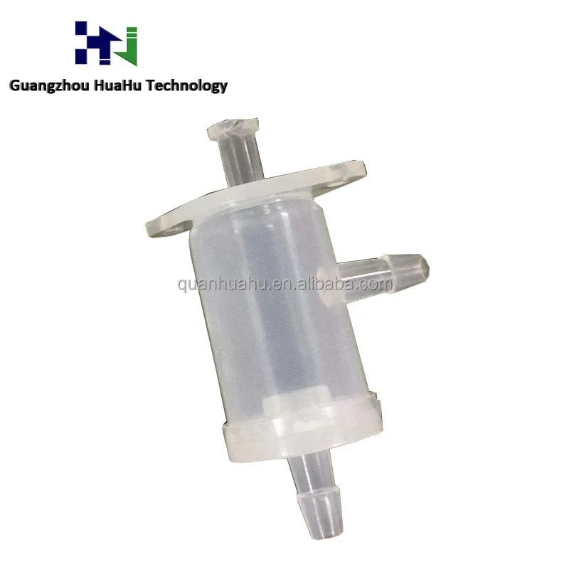 Ink filter, ink pump, tube connector for filtering