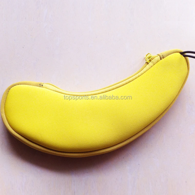Banana Shape Neoprene Pencil Bag - Unique, Functional, and Fashionable!