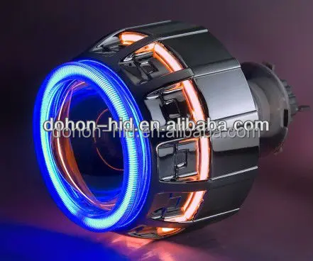 DH-12A Двойной би-ксеноновые Глаза Ангела спрятал Объектив Проектора 3 дюйма