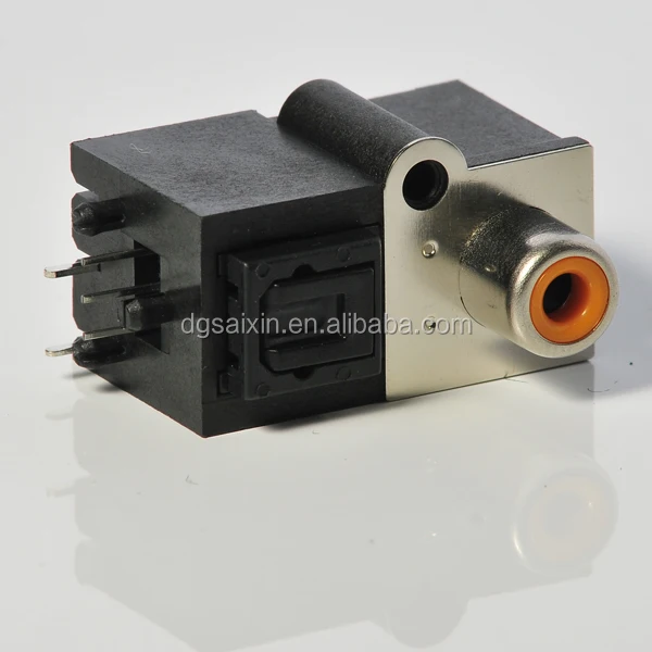 Real Factory 3.5mm optical fiber coaxial connector DLT11R2-D2