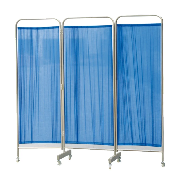 FJ-13 Four-foldable ward screen ward screen 4 fold water proof and fire proof