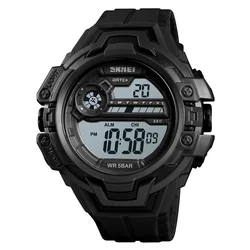skmei 1383 brand wristwatch digital sports watches for men army green sport watch