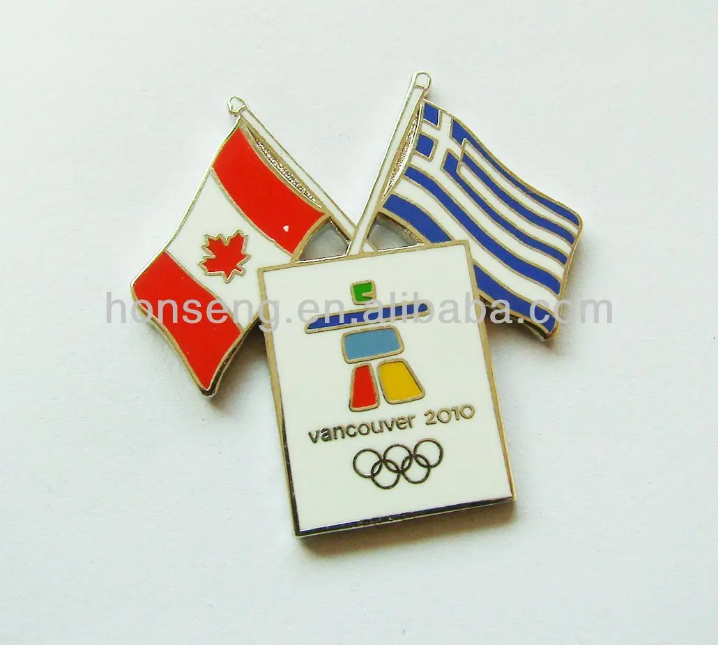 
Factory made strictly checked round head enamel badges manufactured lapel pins china 